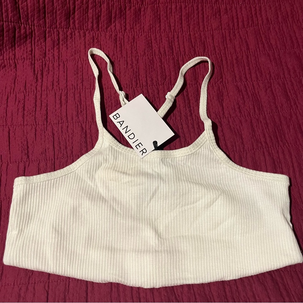 Bandier Rivington Ribbed Bra/Top - Picture 2 of 8